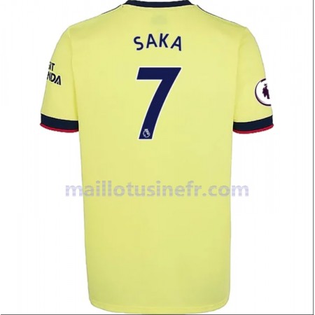 Maillot de Foot Arsenal Bukayo Saka 7 Extérieur 2021-22